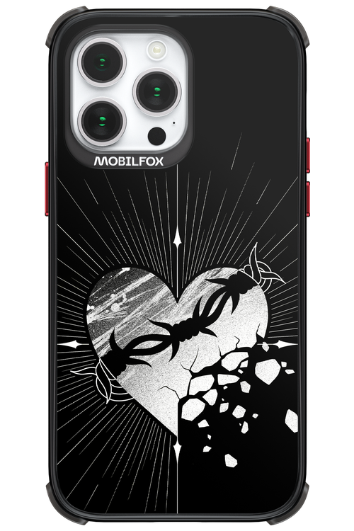 Fehér Szív - Apple iPhone 14 Pro Max