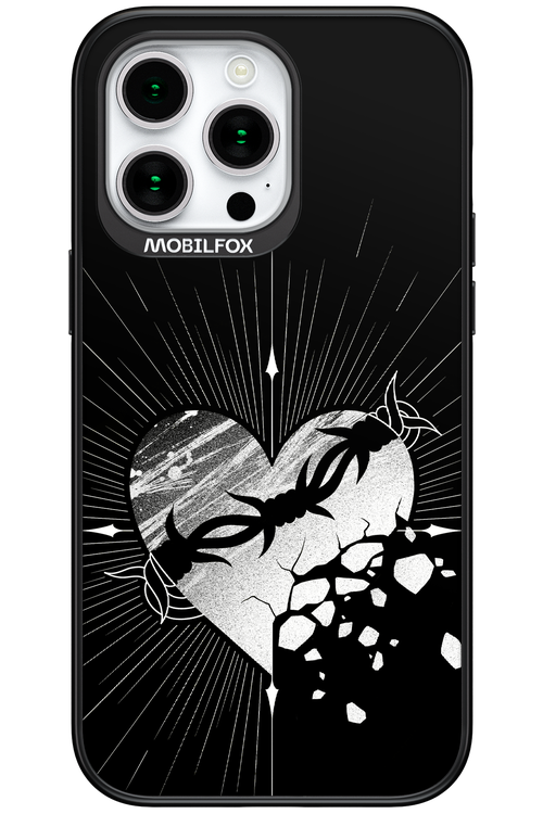 Fehér Szív - Apple iPhone 15 Pro Max