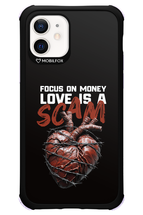 Focus on money, love is a scam - Apple iPhone 12
