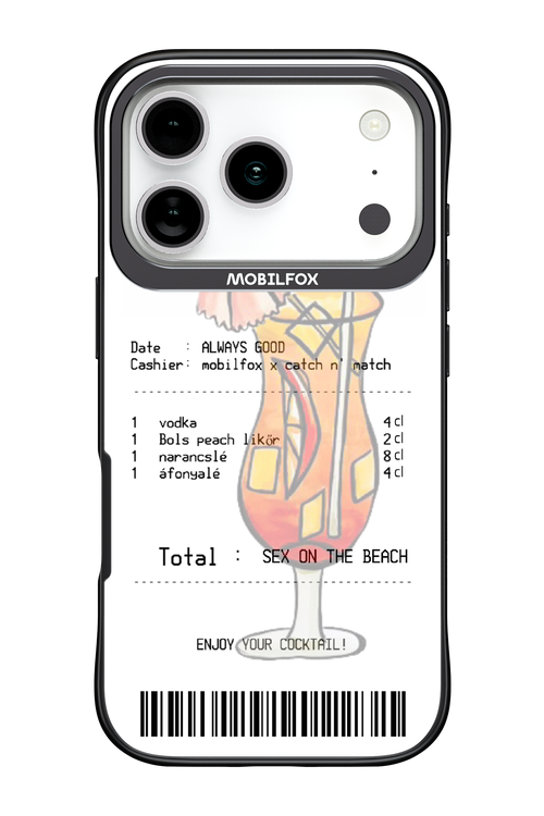 sex on the beach koktél - Apple iPhone 17 Pro