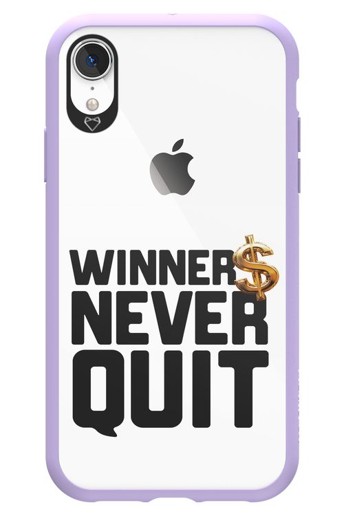 Winners Never Quit - Apple iPhone XR