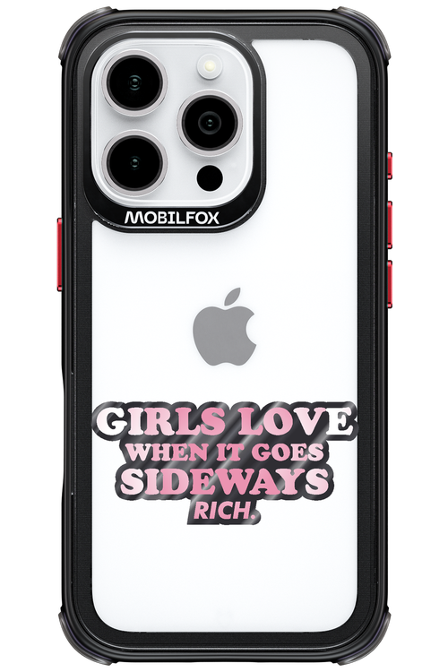 When it goes sideways - Apple iPhone 16 Pro