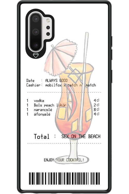 sex on the beach koktél - Samsung Galaxy Note 10+