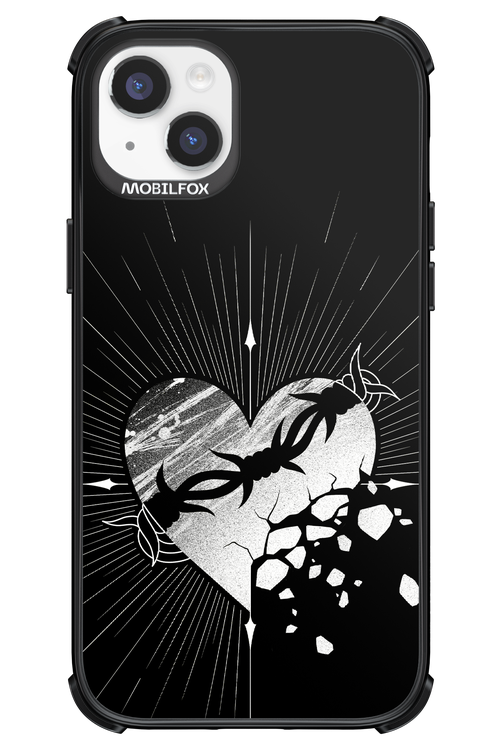 Fehér Szív - Apple iPhone 14 Plus