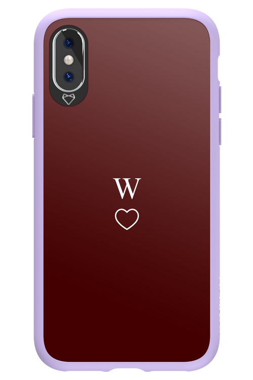 W Burgundia 2.0 - Apple iPhone X