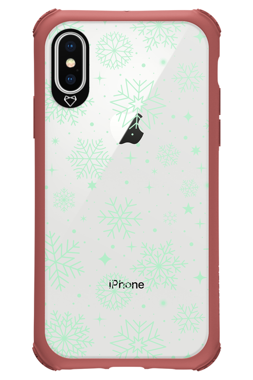 Tiffany's Snowflakes - Apple iPhone XS