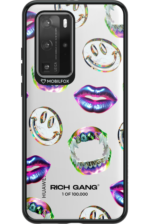 Crazy Rich Transparent - Huawei P40 Pro