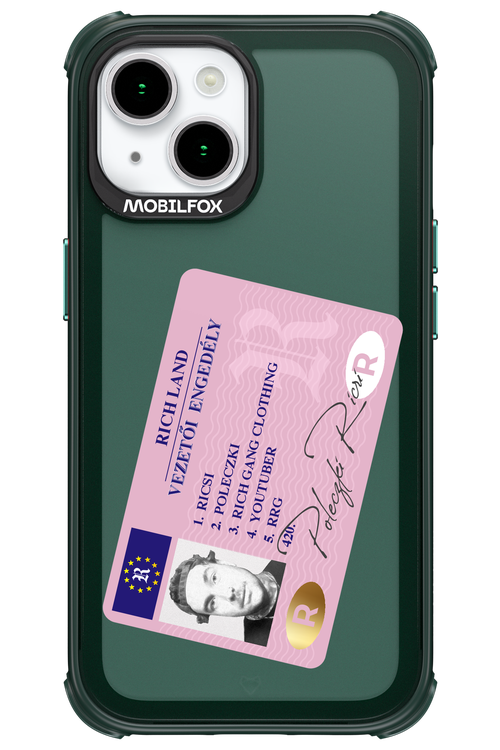 Vezetői engedély - Apple iPhone 15