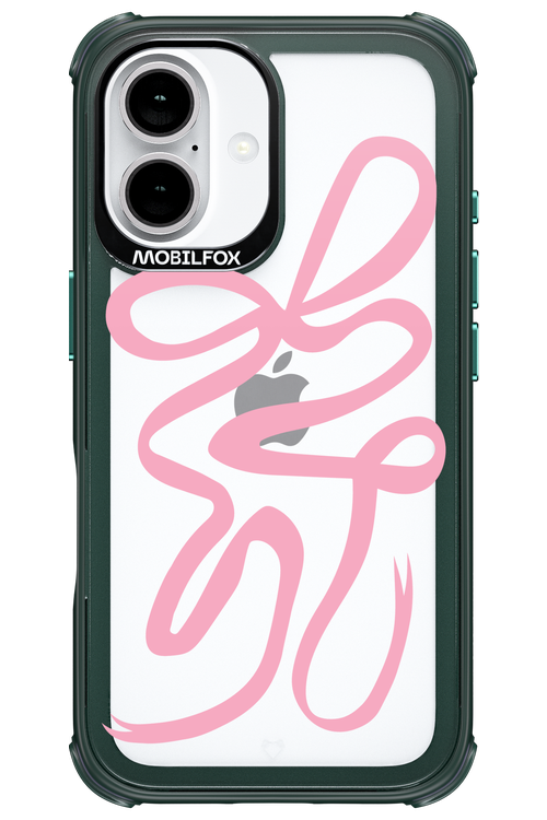 Pink Bow - Apple iPhone 16
