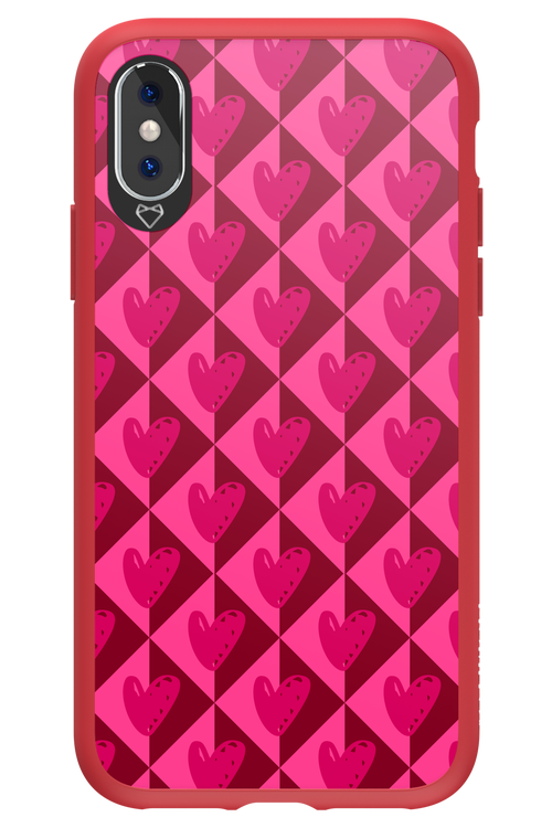 Holiday Heartss - Apple iPhone XS