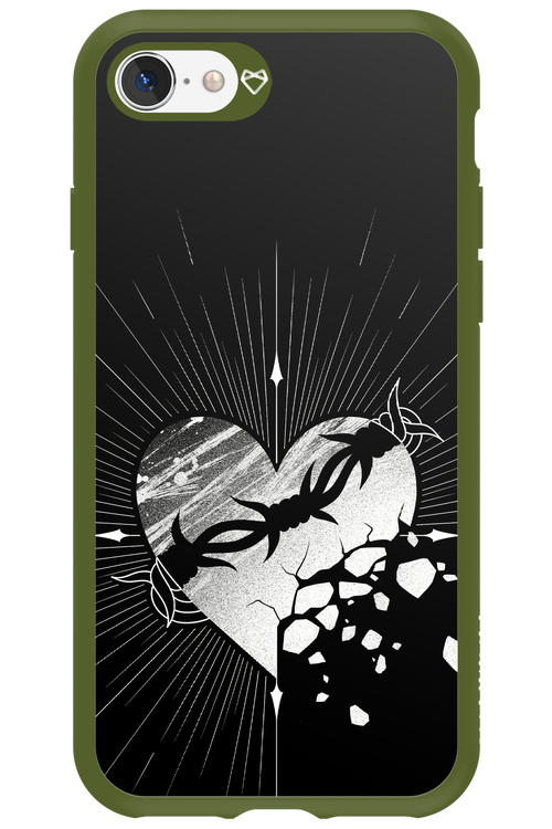 Fehér Szív 2.0 - Apple iPhone 8