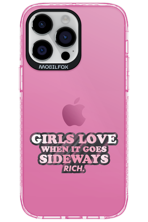 When it goes sideways - Apple iPhone 14 Pro Max