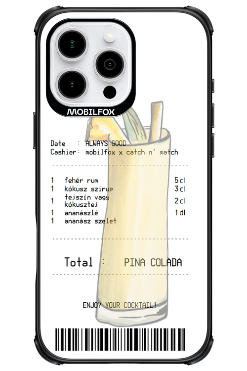 pina colada koktél - Apple iPhone 16 Pro Max