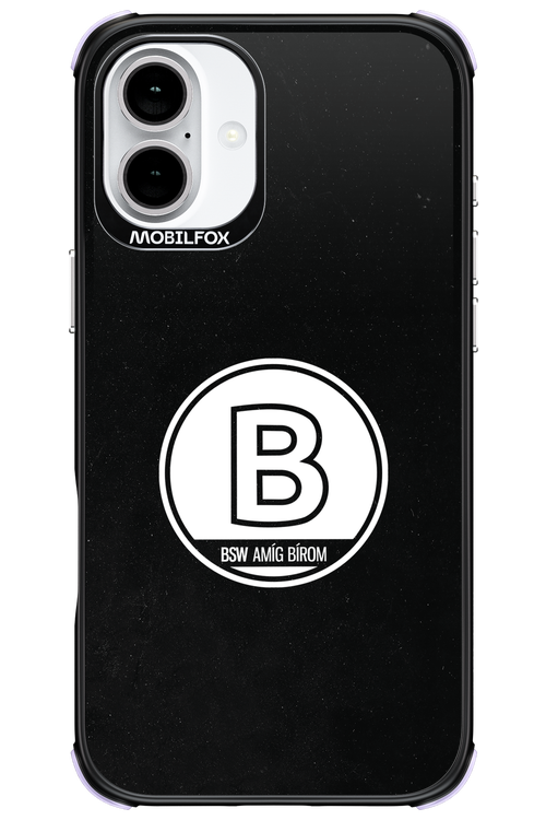 Amig bírom Black - Apple iPhone 16 Plus