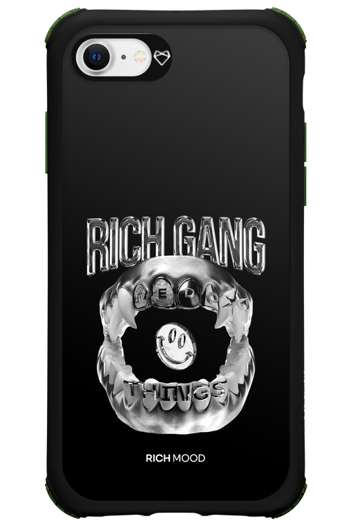 Rich Gang Silver - Apple iPhone SE 2022