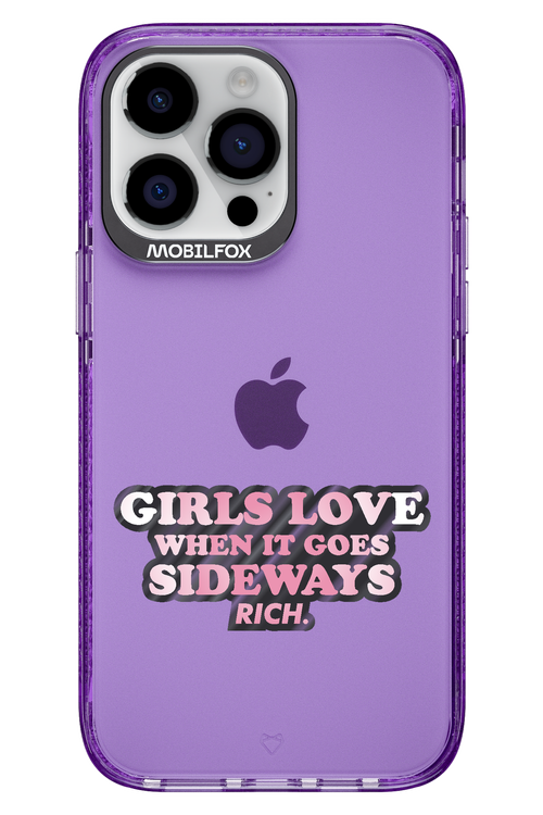 When it goes sideways - Apple iPhone 14 Pro Max