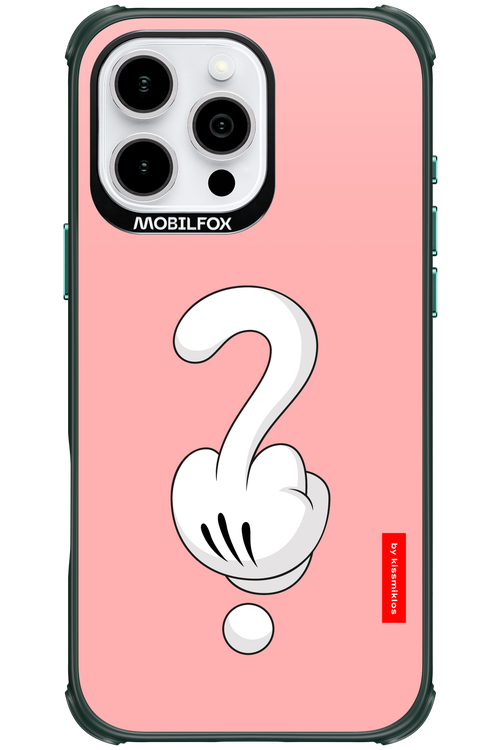Fuck Hand (Pink) 2.0 - Apple iPhone 16 Pro Max