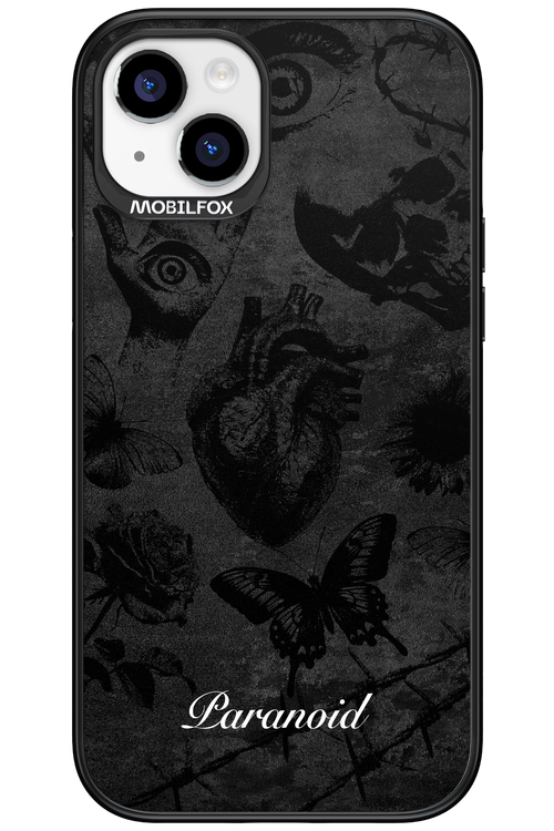Paranoid (Black) - Apple iPhone 15 Plus