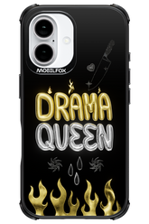 Drama Queen Black - Apple iPhone 16