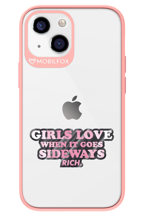 When it goes sideways - Apple iPhone 13 Mini