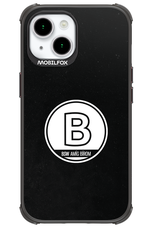 Amig bírom Black - Apple iPhone 15