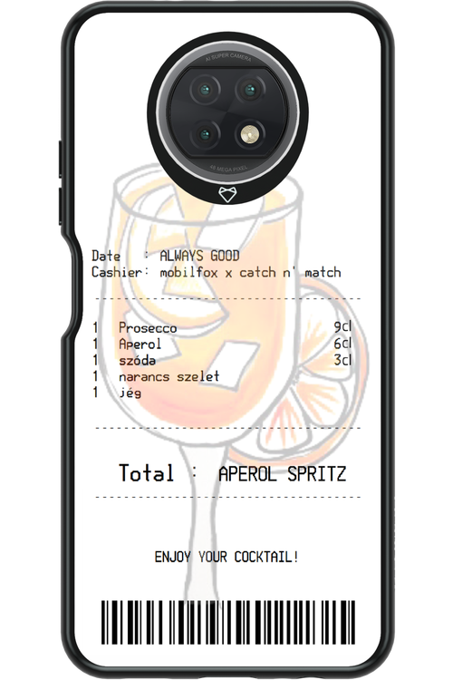 aperol spritz koktél - Xiaomi Redmi Note 9T 5G