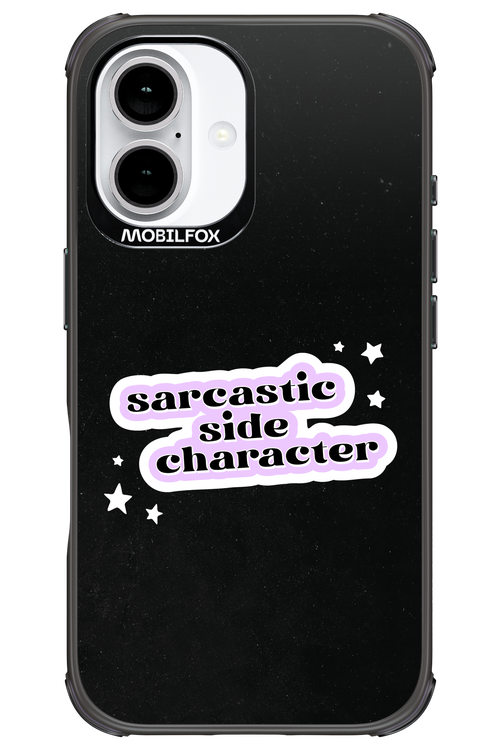 Sarcastic Black - Apple iPhone 16