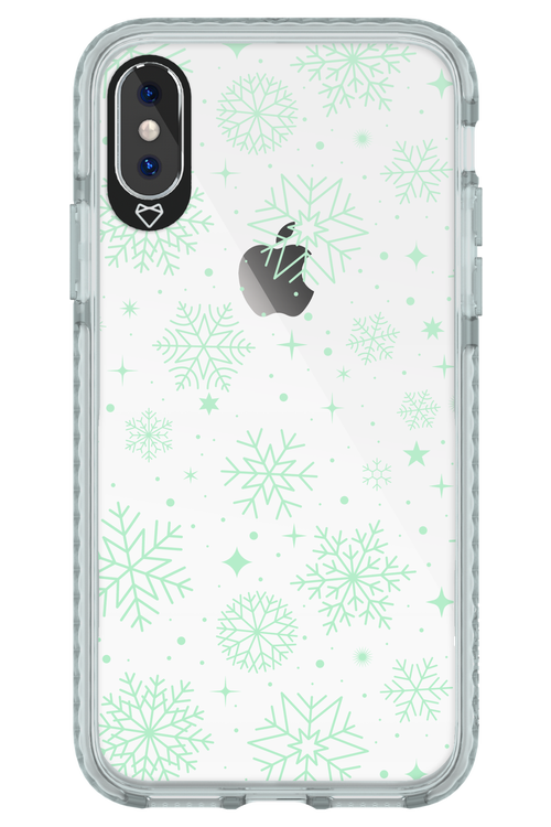 Tiffany's Snowflakes - Apple iPhone XS