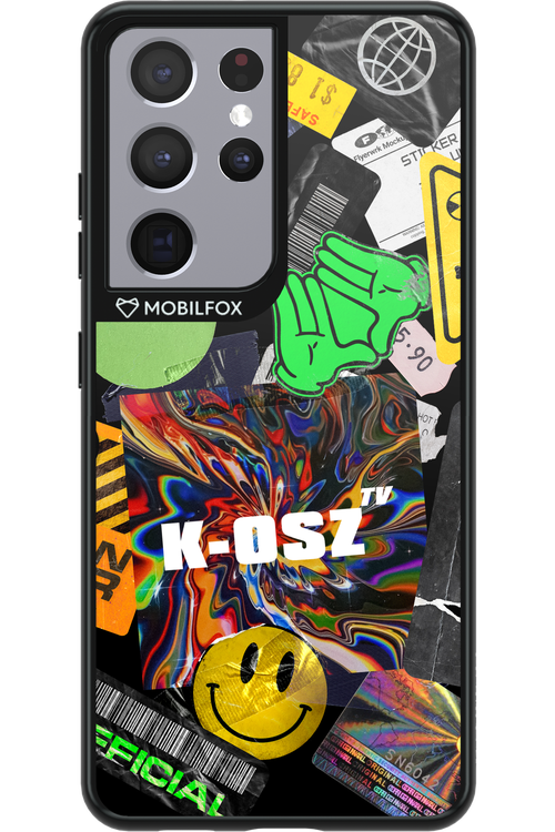 K-osz Sticker Black - Samsung Galaxy S21 Ultra