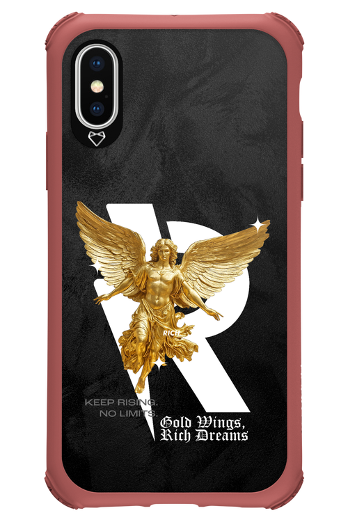 Gold Wings - Apple iPhone X
