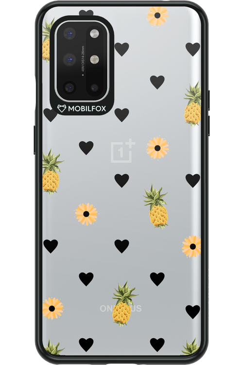 Ananas Heart Transparent - OnePlus 8T