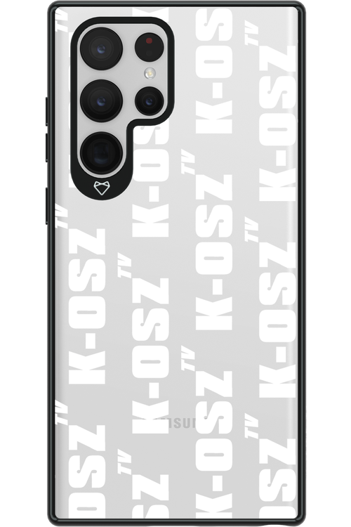 K-osz Transparent White - Samsung Galaxy S22 Ultra