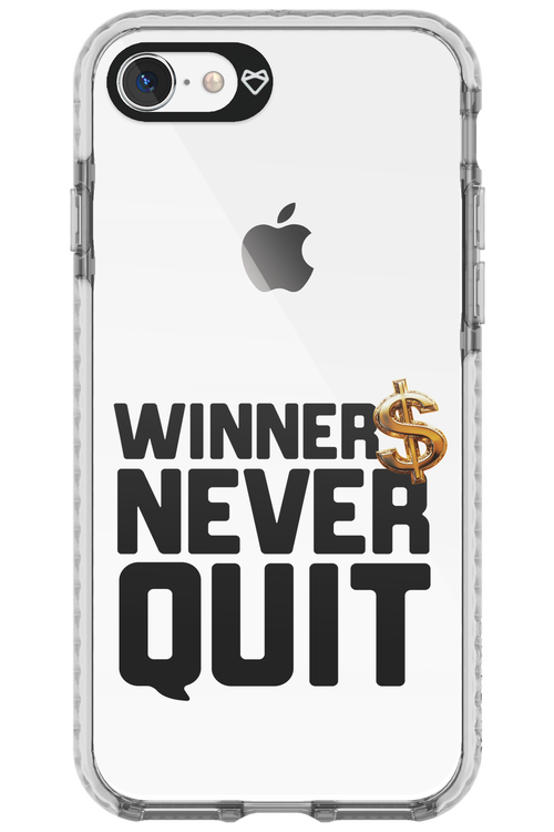 Winners Never Quit - Apple iPhone 8
