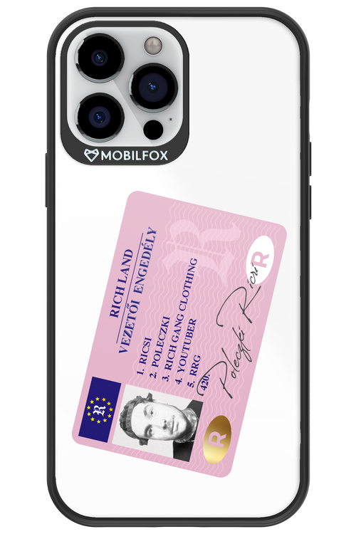 Vezetői engedély - Apple iPhone 13 Pro Max