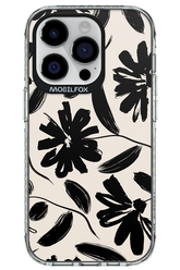 Monochrome Flowerss - Apple iPhone 14 Pro
