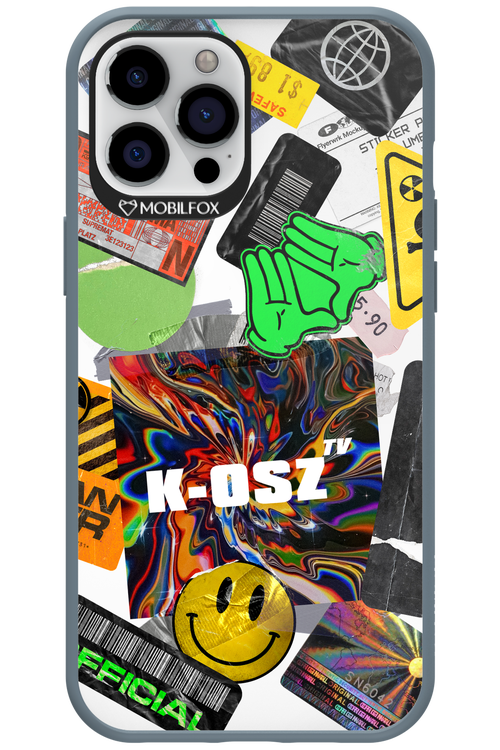 K-osz Sticker Transparent - Apple iPhone 12 Pro Max