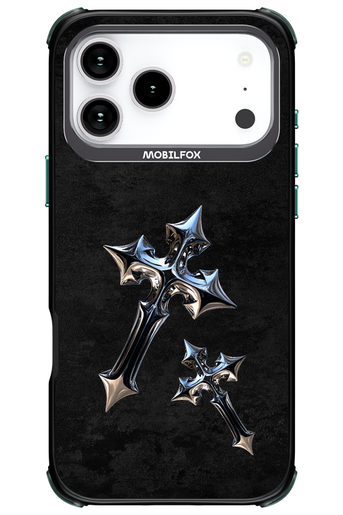 Chrome Crosses - Apple iPhone 17 Pro Max