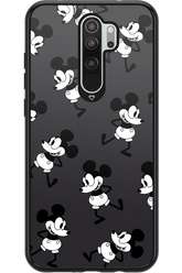 Iconic Mouse (antracite pattern) - Xiaomi Redmi Note 8 Pro