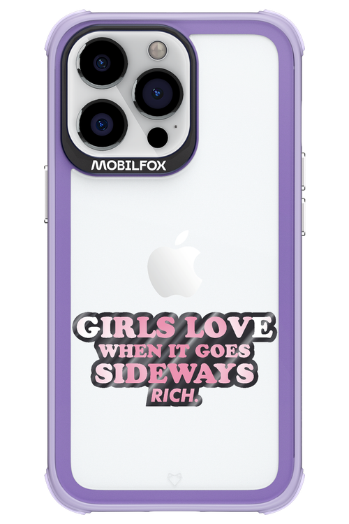 When it goes sideways - Apple iPhone 13 Pro