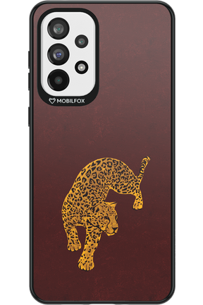 Burgundy Leopard - Samsung Galaxy A73