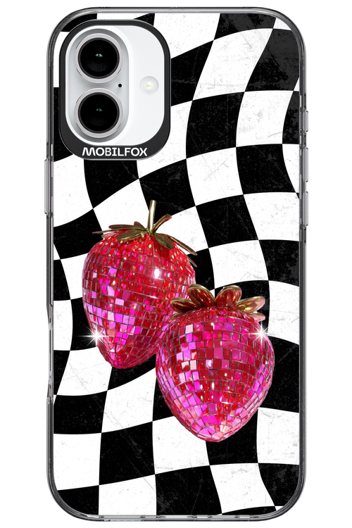 Disco Strawberry 2.0 - Apple iPhone 16 Plus