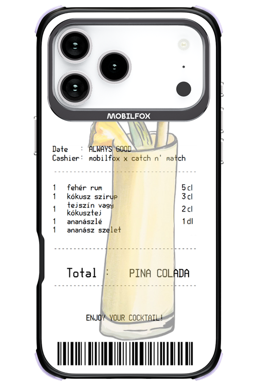 pina colada koktél - Apple iPhone 17 Pro Max