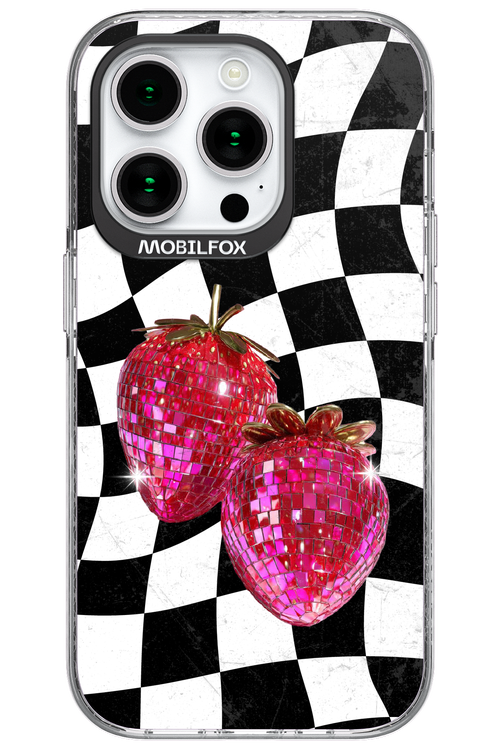 Disco Strawberry 2.0 - Apple iPhone 15 Pro