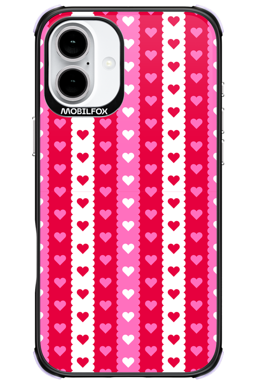 Christmas Heart Biscuit - Apple iPhone 16 Plus