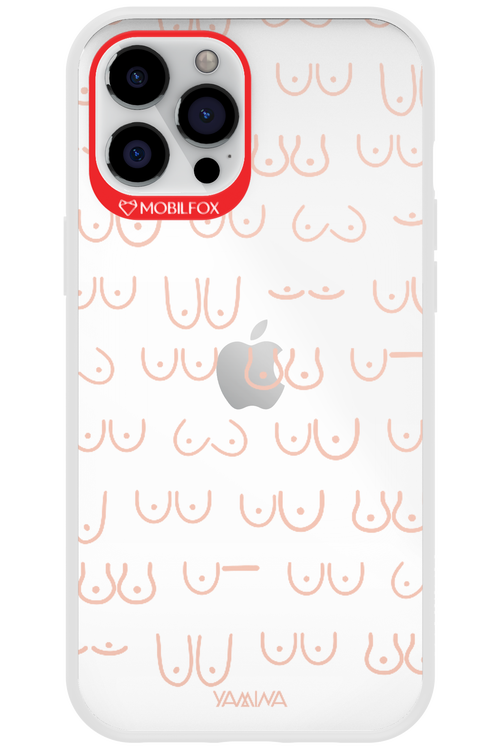 Boobies (Peach) - Apple iPhone 12 Pro Max