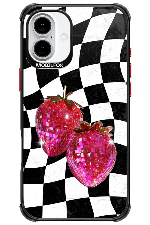 Disco Strawberry 2.0 - Apple iPhone 16 Plus