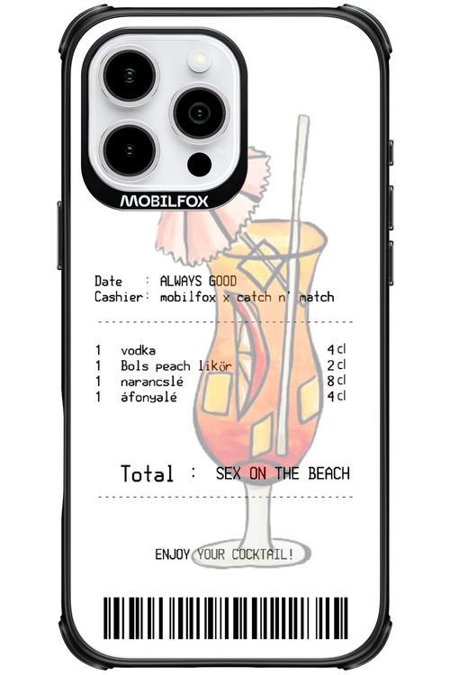 sex on the beach koktél - Apple iPhone 16 Pro Max