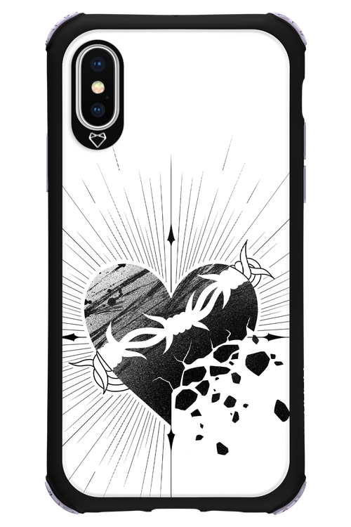 Fekete Szív 2.0 - Apple iPhone XS