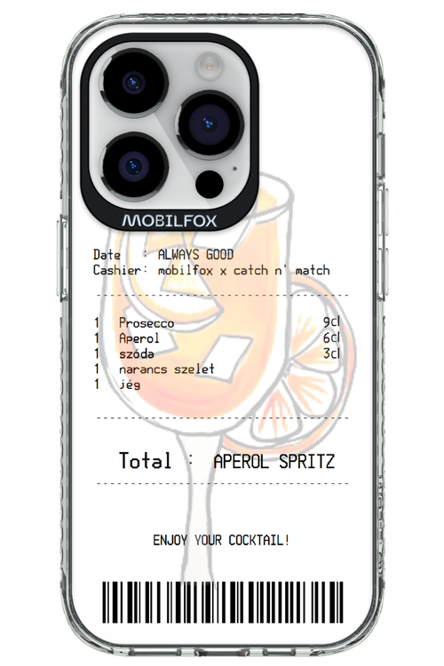 aperol spritz koktél - Apple iPhone 14 Pro