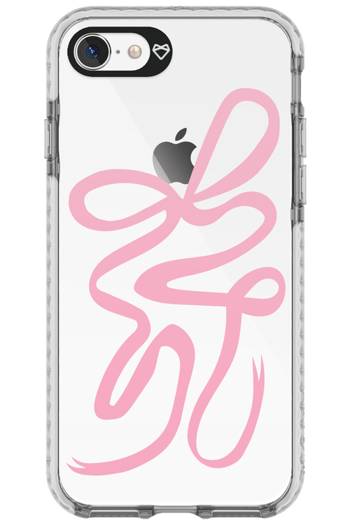 Pink Bow - Apple iPhone 8